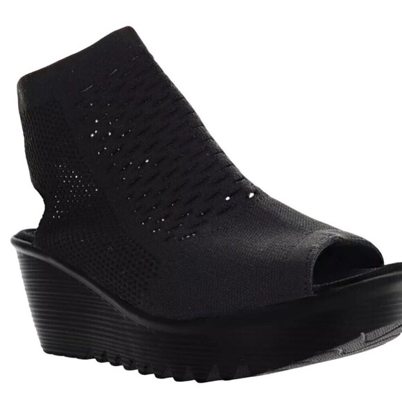 Bernie Mev Josephina White Mesh Pull On Wedge Shoes Size 37 - Picture 8 of 8